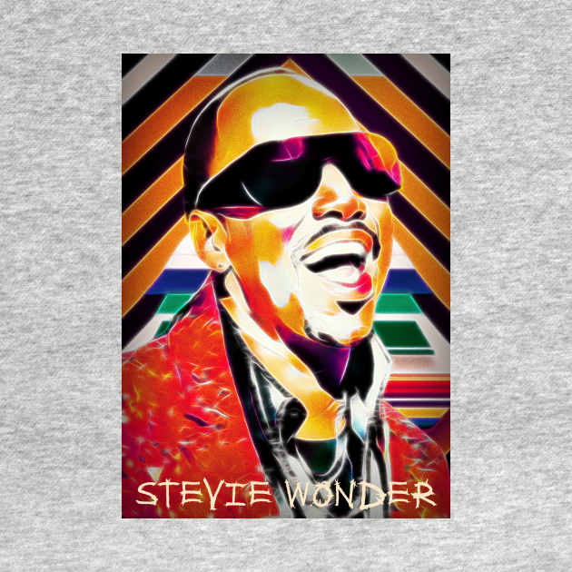 Stevie Wonder by Neon-Arts